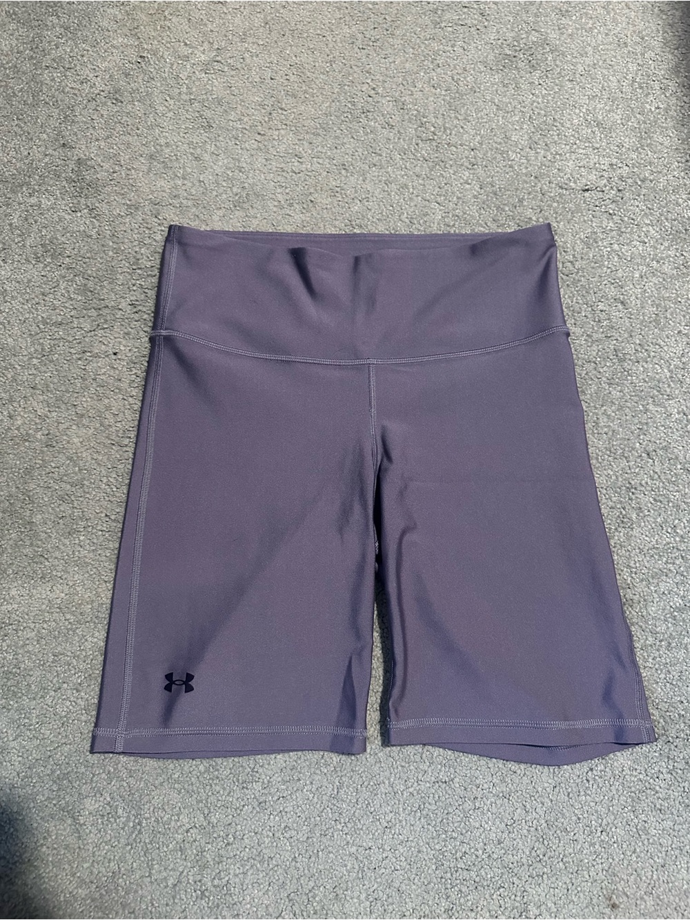 Under Armour Women's Purple Bike Shorts